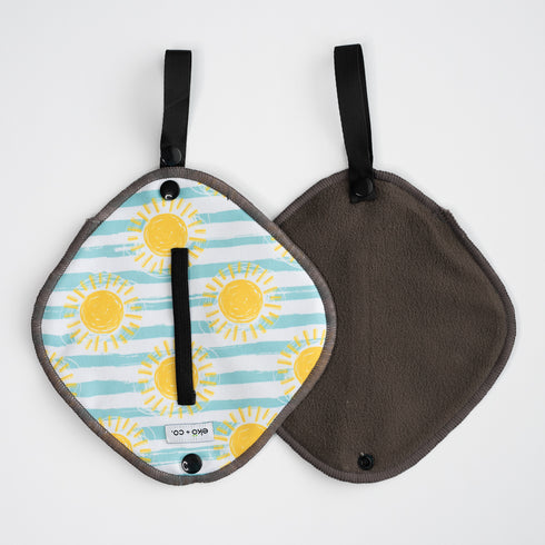 Reusable Pee Cloth - Charcoal Bamboo